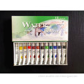 aluminium tube water color paint set, water color 12ml